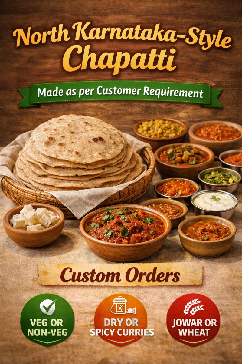 North Karnataka Chapatti